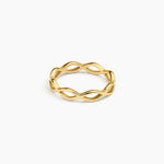Interwoven Eternity Ring