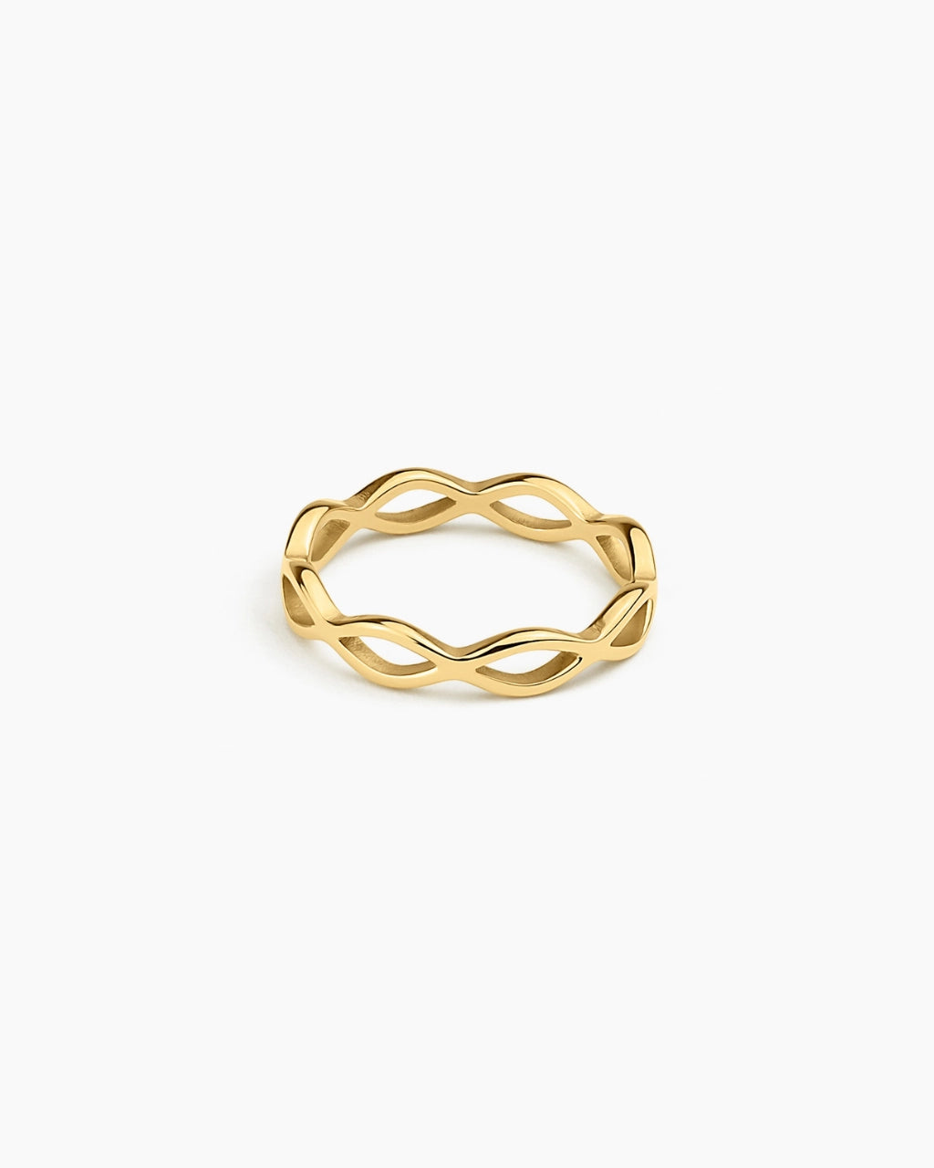 Interwoven Eternity Ring