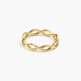 Interwoven Eternity Ring