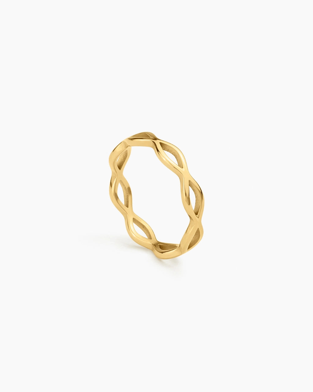 Interwoven Eternity Ring