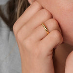 Solenne Twist Ring