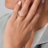 Solenne Twist Ring