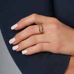 Fluid Wave Ring