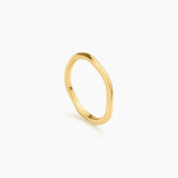 Fluid Wave Ring
