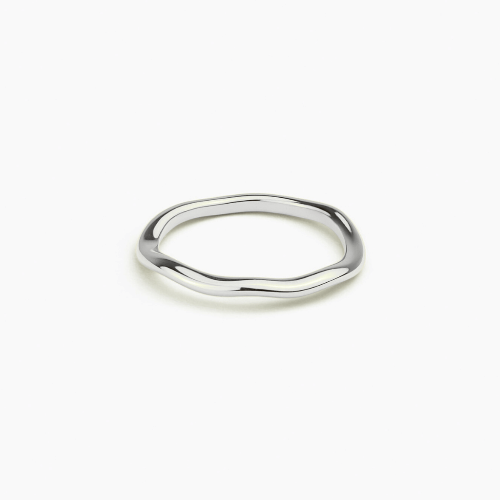 Fluid Wave Ring