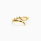 Serpentine Flow Ring