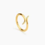 Serpentine Flow Ring