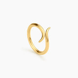Serpentine Flow Ring
