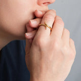 Serpentine Flow Ring