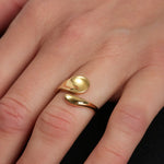 Golden Drop Ring
