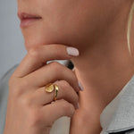 Golden Drop Ring