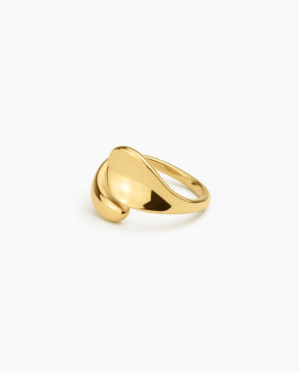 Golden Drop Ring