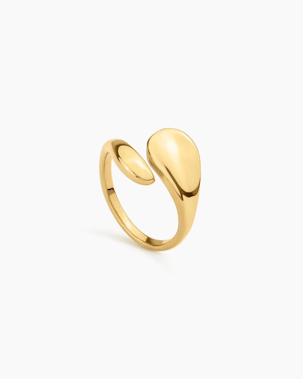 Golden Drop Ring