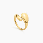 Golden Drop Ring