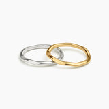 Fluid Wave Ring