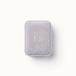 Everyday Loop Necklace – presented in a grey velvet Fallen Season gift box with embossed FS logo