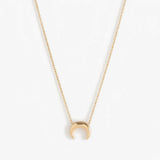 Selene Crescent Necklace