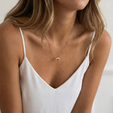 Selene Crescent Necklace