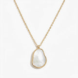 Lyra Irregular Pendant Necklace