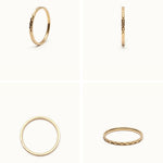 Golden Season Band – four-angle grid, gold, on ivory background